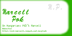 marcell pok business card